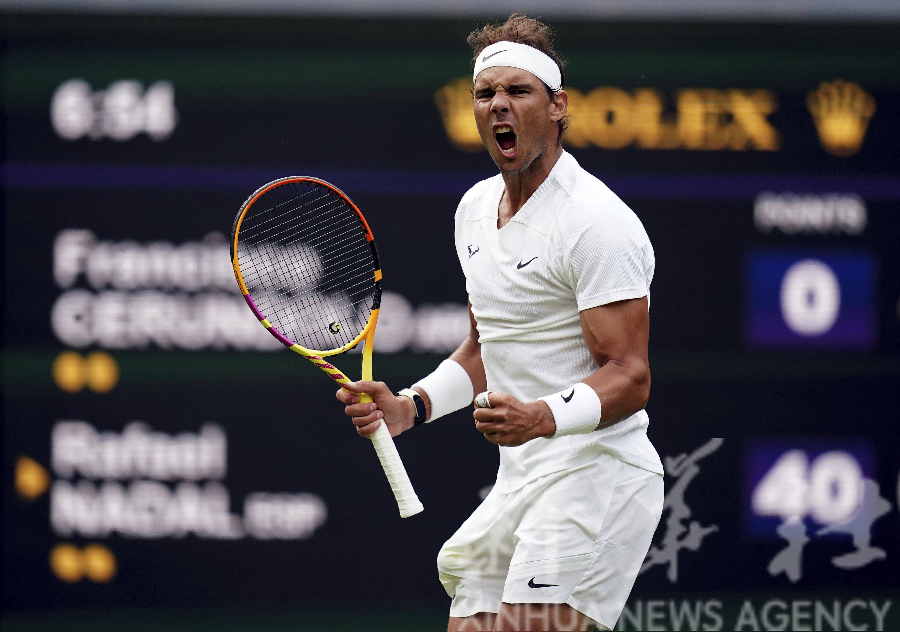 温网横扫联合杯，纳达尔状态火热